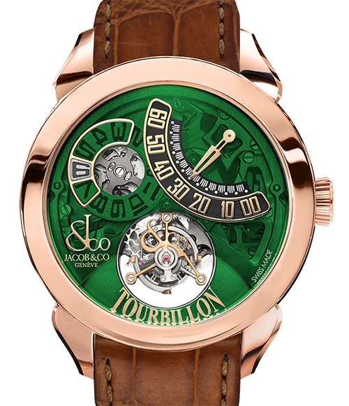 Review Jacob & Co Replica PALATIAL FLYING TOURBILLON RANGE JUMPING HOURS PT510.40.NS.MG.A watch